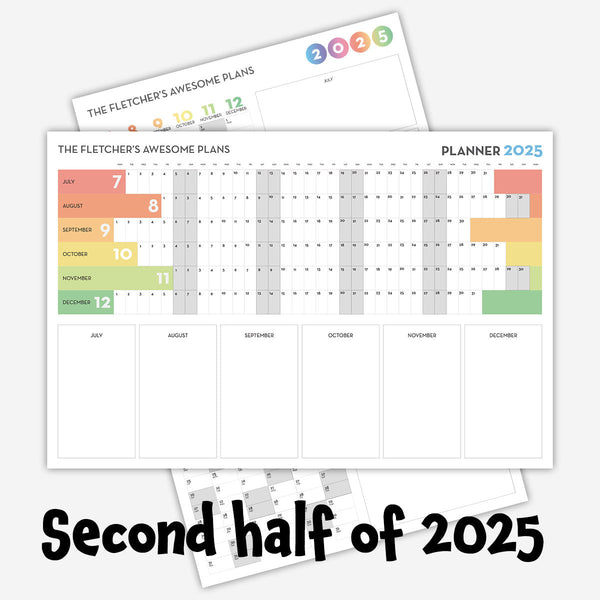 2025 Personalized Wall Calendar 1 - New Poster Print by doingly