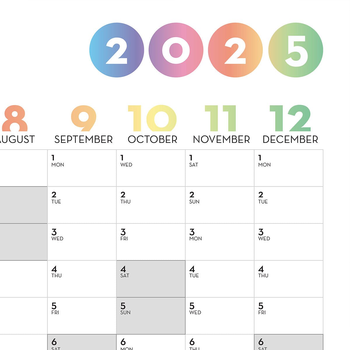 2025 Personalized Wall Calendar 8 - New Poster Print by doingly