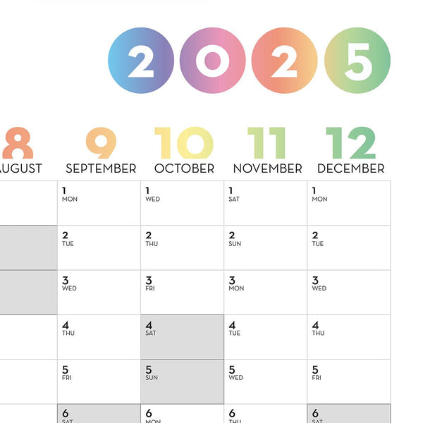 2025 Personalized Wall Calendar 8 - New Poster Print by doingly