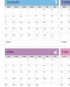 2026 Personalized Wall Calendar 1 ES 4 - New Poster Print by doingly