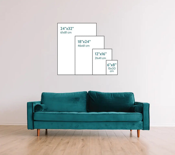 Size Chart of Vertical Prints - alt 3