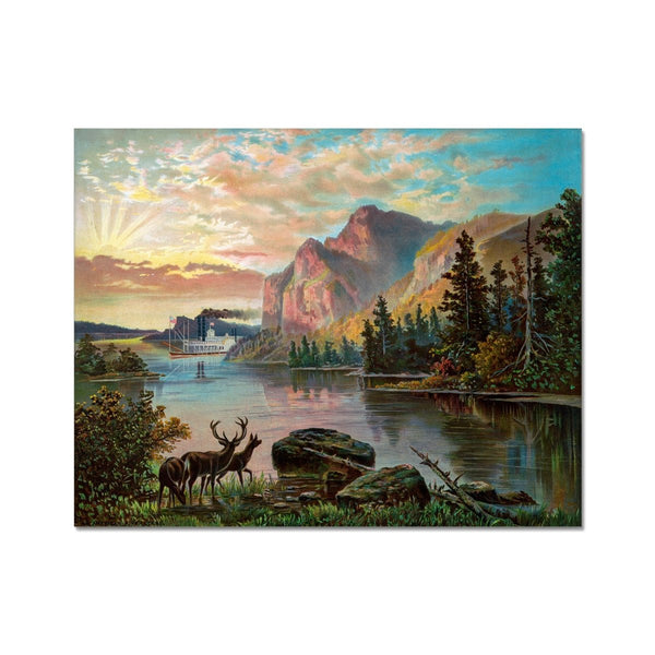 An American River Scene 7 - Landscapes Fine art by doingly