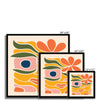 Boho Abstract 01 6 - Abstract Framed Print by doingly