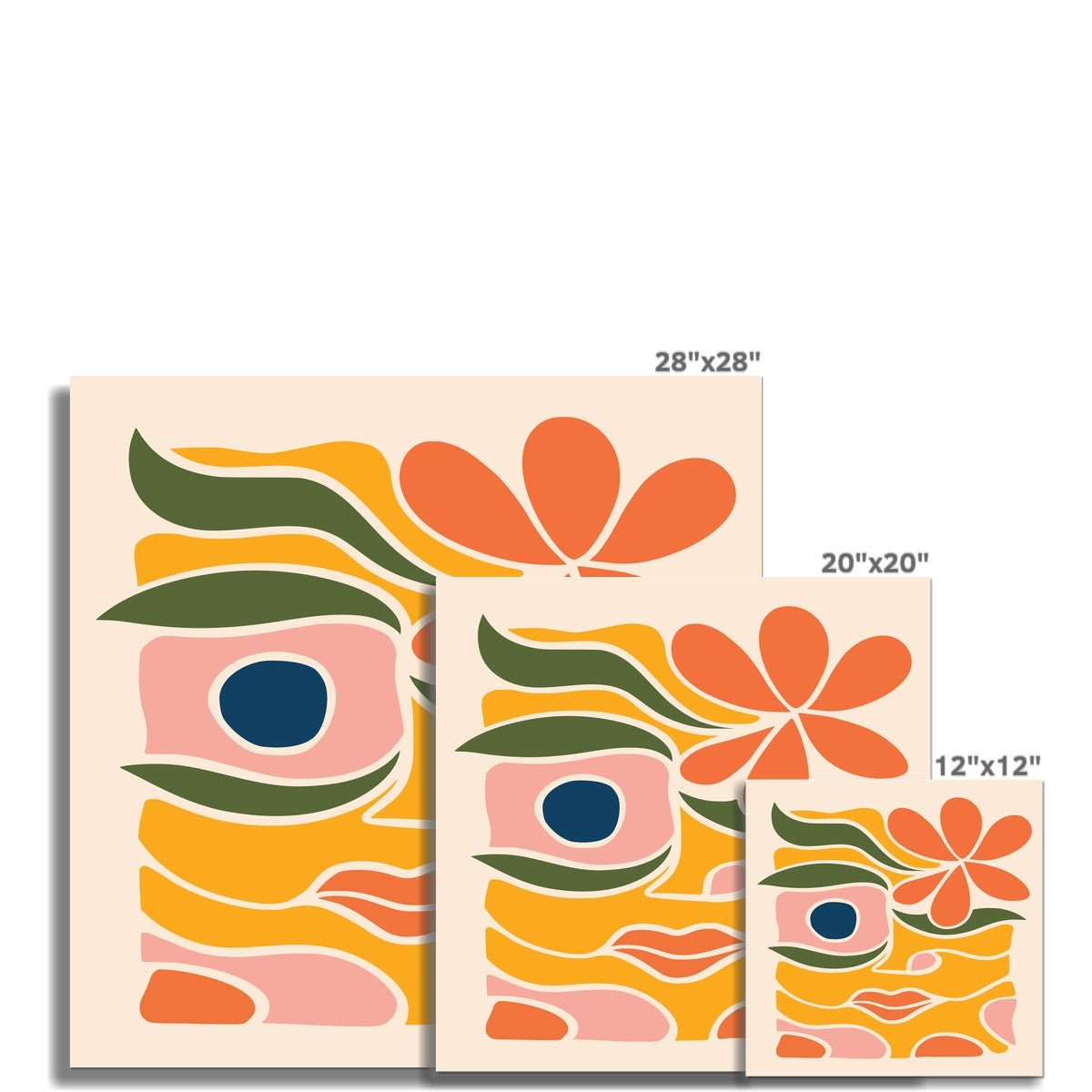 Boho Abstract 01 8 - Abstract Framed Print by doingly
