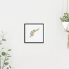 Boho Feathers 04 5 - Boho Wall Tile by doingly