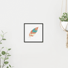 Boho Feathers 08 5 - Boho Wall Tile by doingly