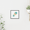 Boho Feathers 10 5 - Boho Wall Tile by doingly