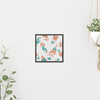 Boho Feathers Pattern 5 - Boho Wall Tile by doingly
