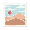 Boho Peak 06 7 - Boho Framed Print by doingly