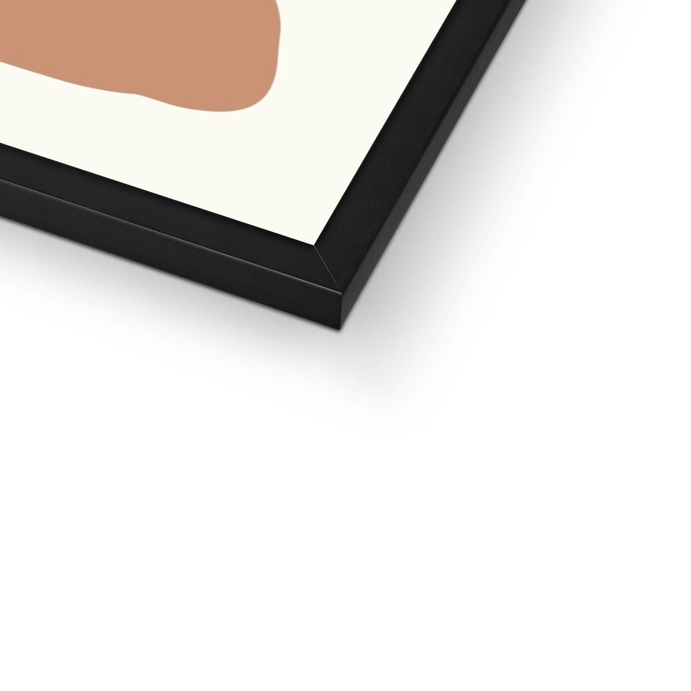 Boho Peak 06 3 - Boho Framed Print by doingly