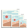 Boho Peak 06 8 - Boho Framed Print by doingly