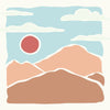 Boho Peak 06 2 - Boho Framed Print by doingly