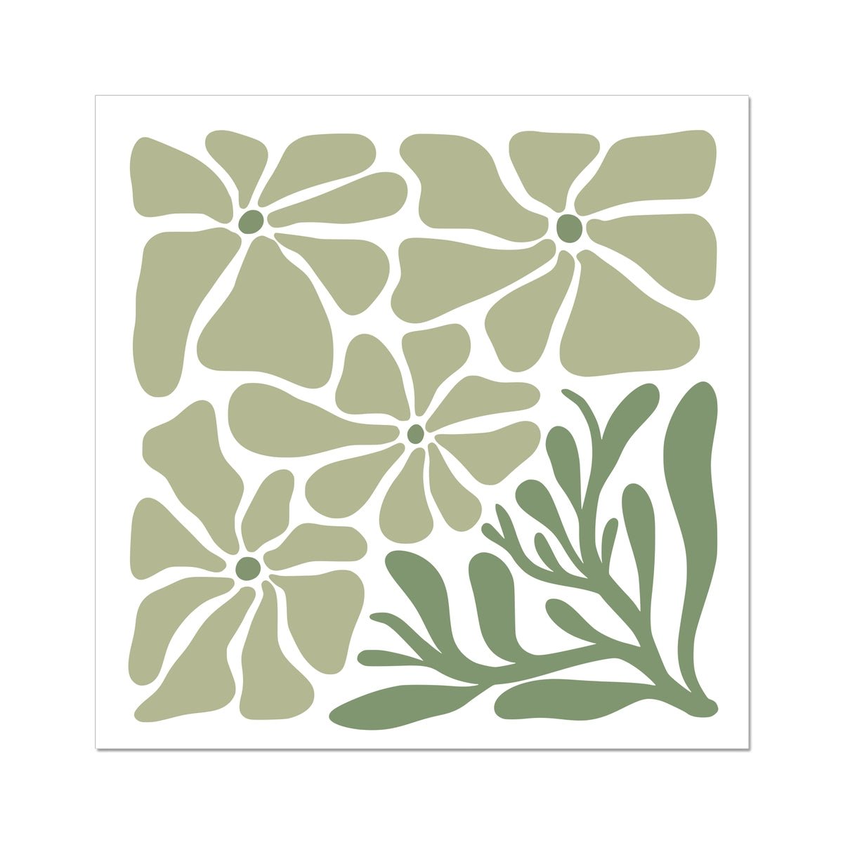 Botanical Blooms 06 7 - Floral Framed Print by doingly