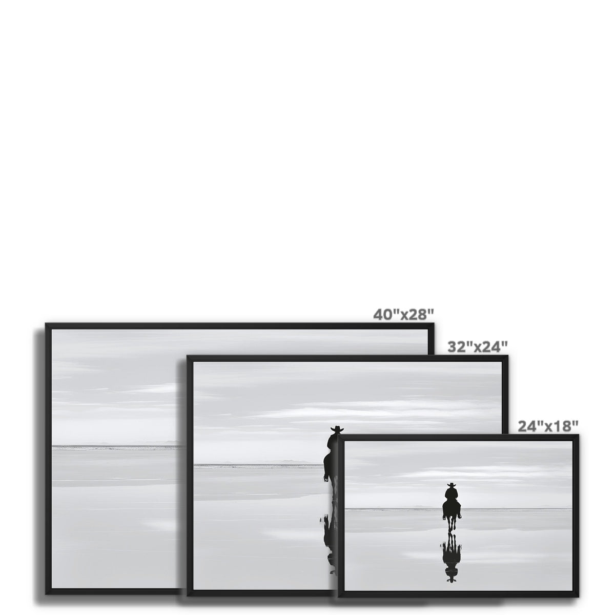 Coastal Cowboy 10 - Neutral Canvas Print by doingly