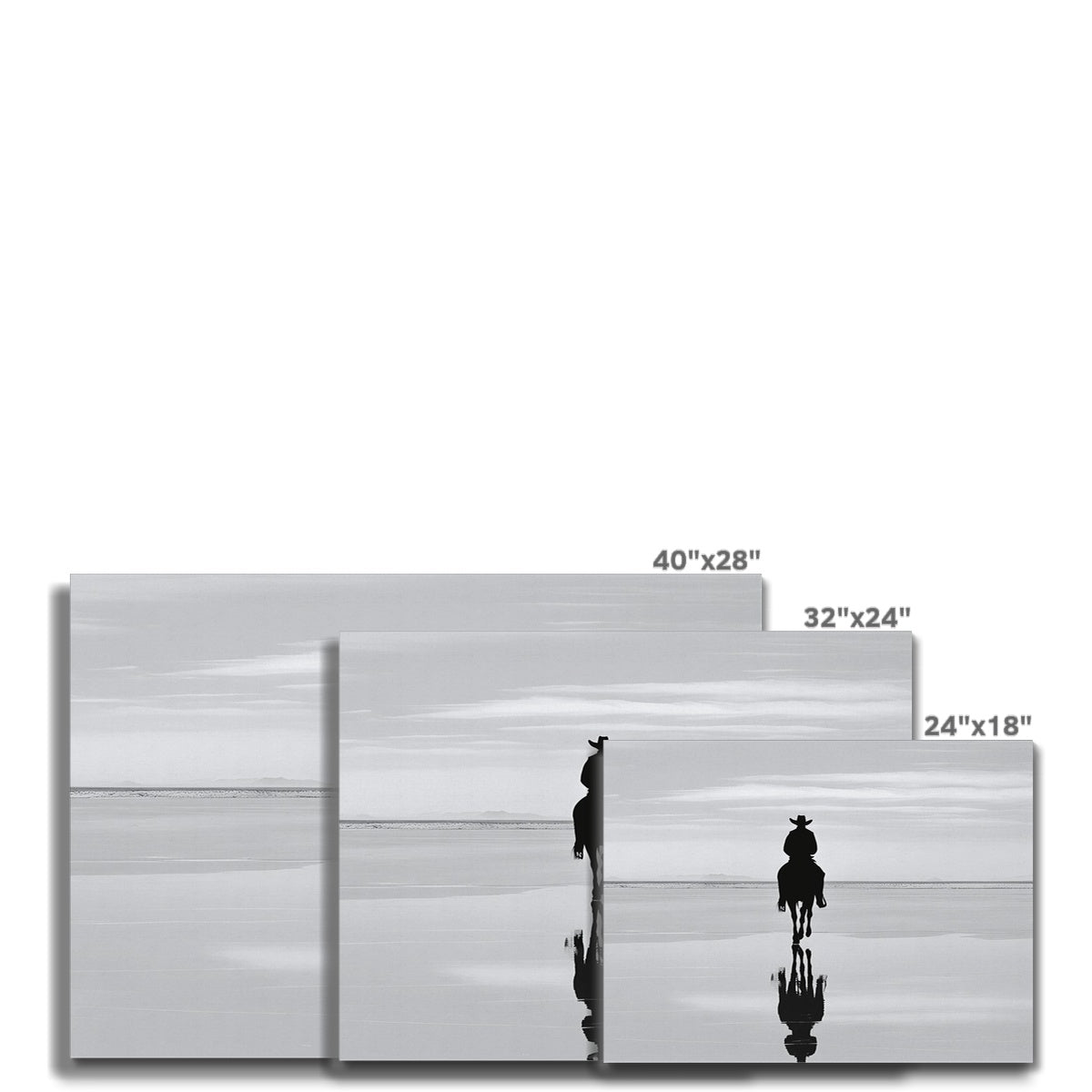 Coastal Cowboy 8 - Neutral Canvas Print by doingly