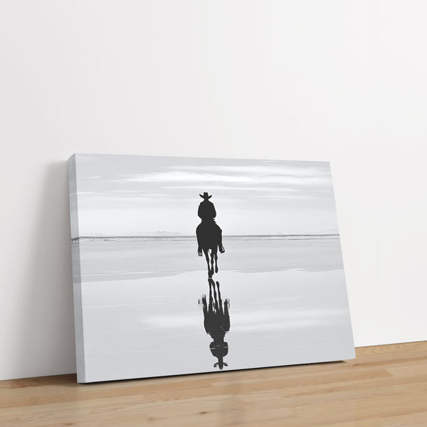 Coastal Cowboy 1 - Neutral Canvas Print by doingly