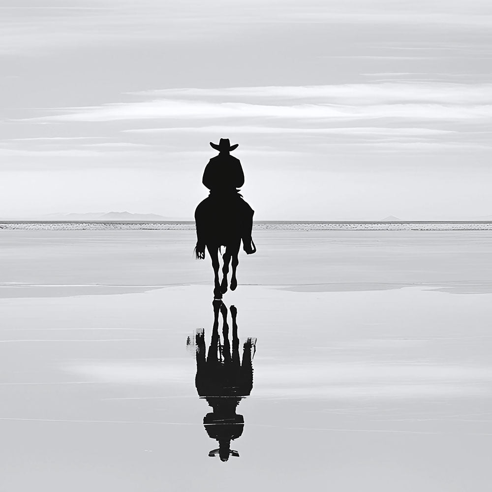 Coastal Cowboy 2 - Neutral Canvas Print by doingly