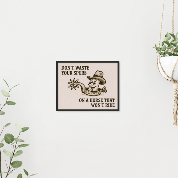 Don't Waste Spurs 3 - New Art Tile by doingly