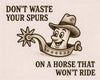 Don't Waste Spurs 2 - New Art Tile by doingly