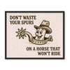 Don't Waste Spurs 5 - New Art Tile by doingly