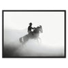 Dusty Dawn Cowboy 9 - Animal Canvas Print by doingly