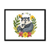 Enchanted Bonds - Badger 2 1 - Animal Poster Print by doingly