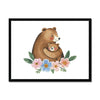 Enchanted Bonds - Bear 3 1 - Animal Poster Print by doingly