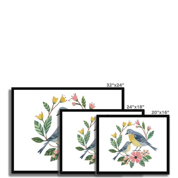 Enchanted Bonds - Bird 2 5 - Animal Poster Print by doingly