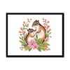 Enchanted Bonds - Chipmunk 2 1 - Animal Poster Print by doingly