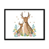 Enchanted Bonds - Deer 2 1 - Animal Poster Print by doingly