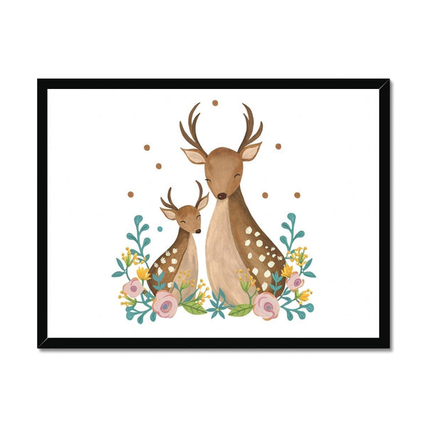 Enchanted Bonds - Deer 2 1 - Animal Poster Print by doingly