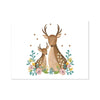 Enchanted Bonds - Deer 2 6 - Animal Poster Print by doingly