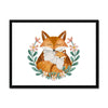Enchanted Bonds - Fox 2 1 - Animal Poster Print by doingly
