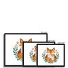 Enchanted Bonds - Fox 2 5 - Animal Poster Print by doingly