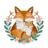 Enchanted Bonds - Fox 2 2 - Animal Poster Print by doingly
