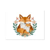 Enchanted Bonds - Fox 2 6 - Animal Poster Print by doingly