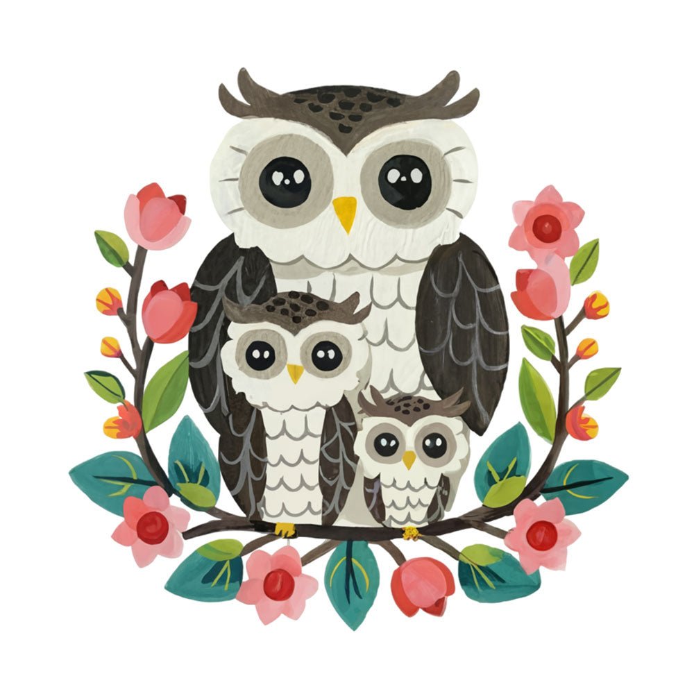 Enchanted Bonds - Owl 2 2 - Animal Poster Print by doingly