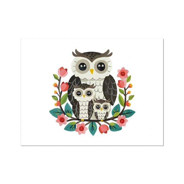 Enchanted Bonds - Owl 2 6 - Animal Poster Print by doingly