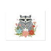 Enchanted Bonds - Racoon 2 6 - Animal Poster Print by doingly