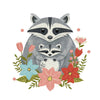 Enchanted Bonds - Racoon 2 2 - Animal Poster Print by doingly