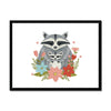Enchanted Bonds - Racoon 2 1 - Animal Poster Print by doingly