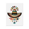 Folk Art Sombrero Bloom 7 - Floral Classic Print by doingly