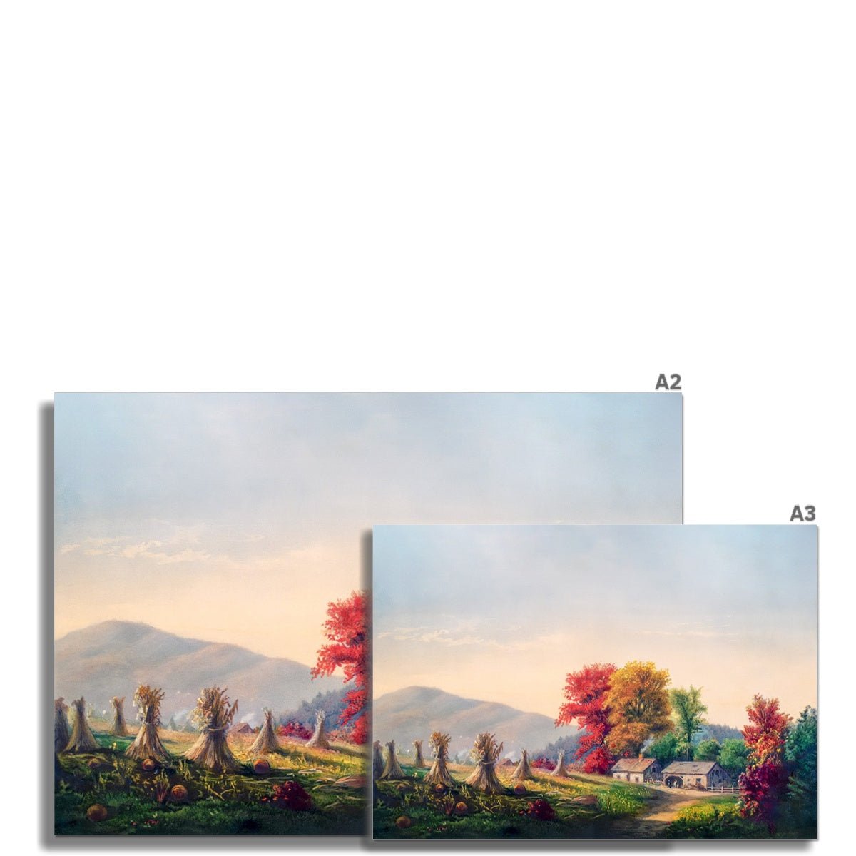 Harvest (near North Conway) 7 - Landscapes Fine art by doingly