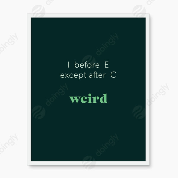 I before E 2 - Digital Digital by doingly