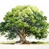 Jungle Baby Animals - Tree 1 2 - Poster Poster Print by doingly