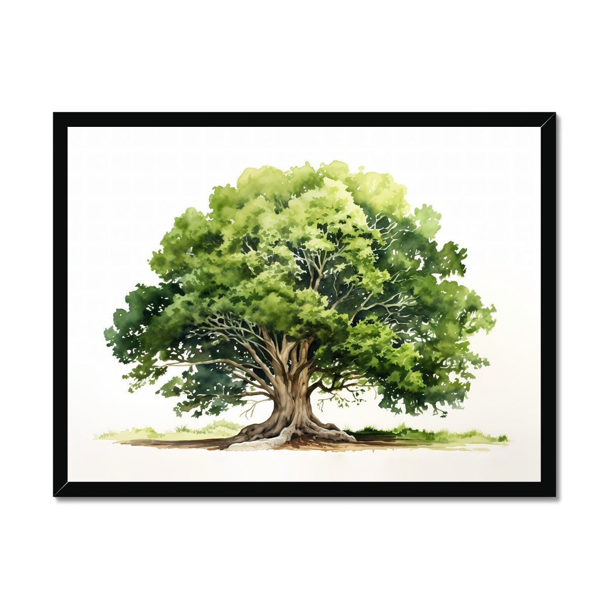 Jungle Baby Animals - Tree 1 1 - Poster Poster Print by doingly