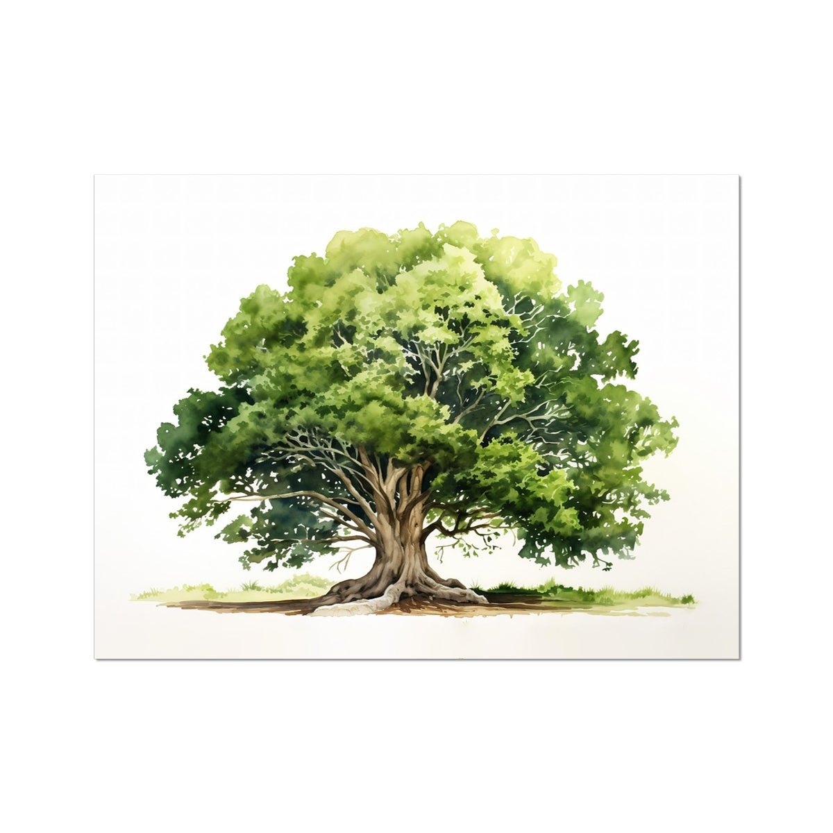 Jungle Baby Animals - Tree 1 6 - Poster Poster Print by doingly