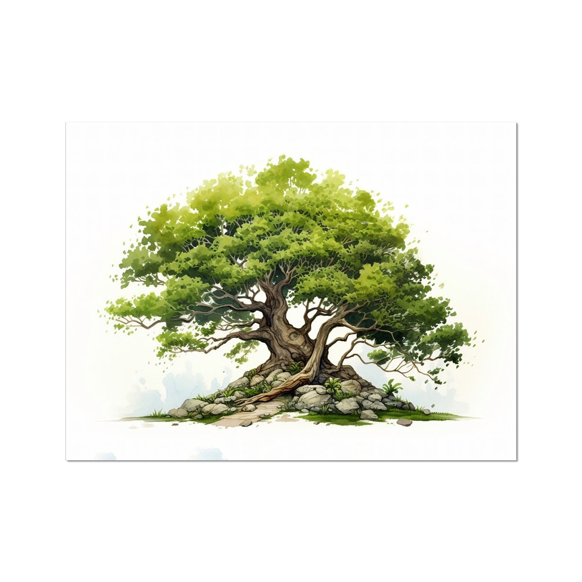 Jungle Baby Animals - Tree 2 6 - Poster Poster Print by doingly