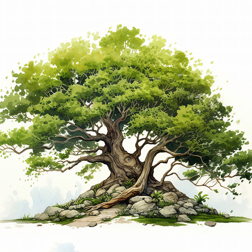 Jungle Baby Animals - Tree 2 2 - Poster Poster Print by doingly