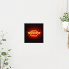 Lit Lips 5 - Tile Wall Tile by doingly